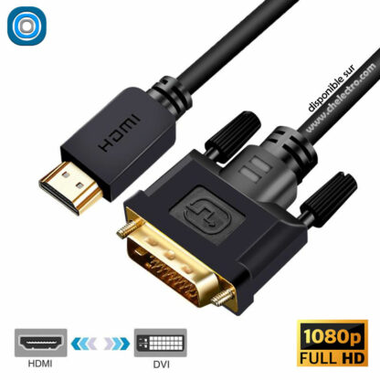 Câble Hdmi - DVI | 1.5m