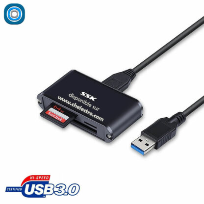 Lecteur de cartes - USB 3.0