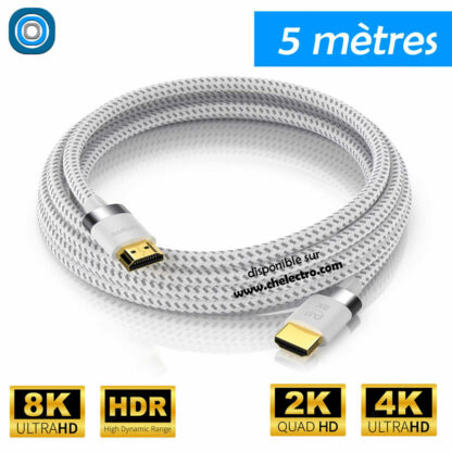 Câble HDMI Premium 8K | 5m