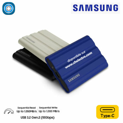 Disque SSD Samsung T7 Shield - 1To – Image 3