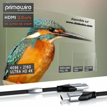 Câble HDMI Platinum 4K | 10m – Image 6