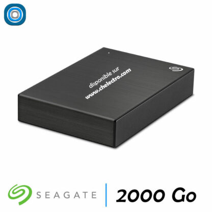 Disque dur Seagate One Touch - 2To