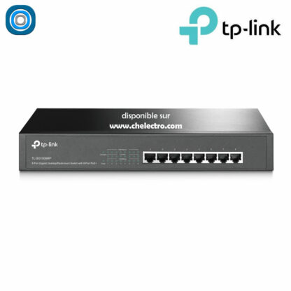 Switch - 8 ports PoE+